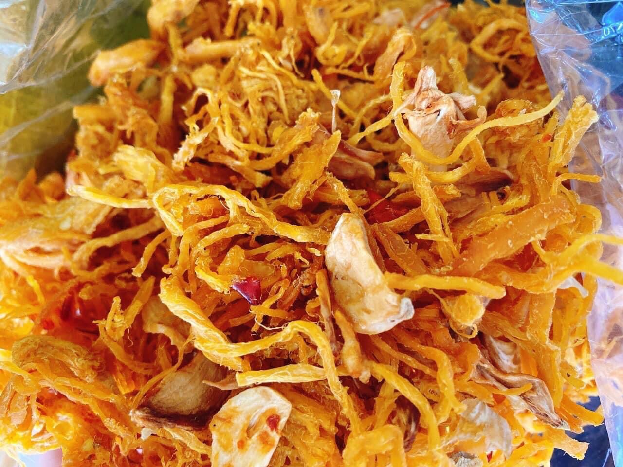 [HCM]Khô gà bơ tỏi hủ 300g
