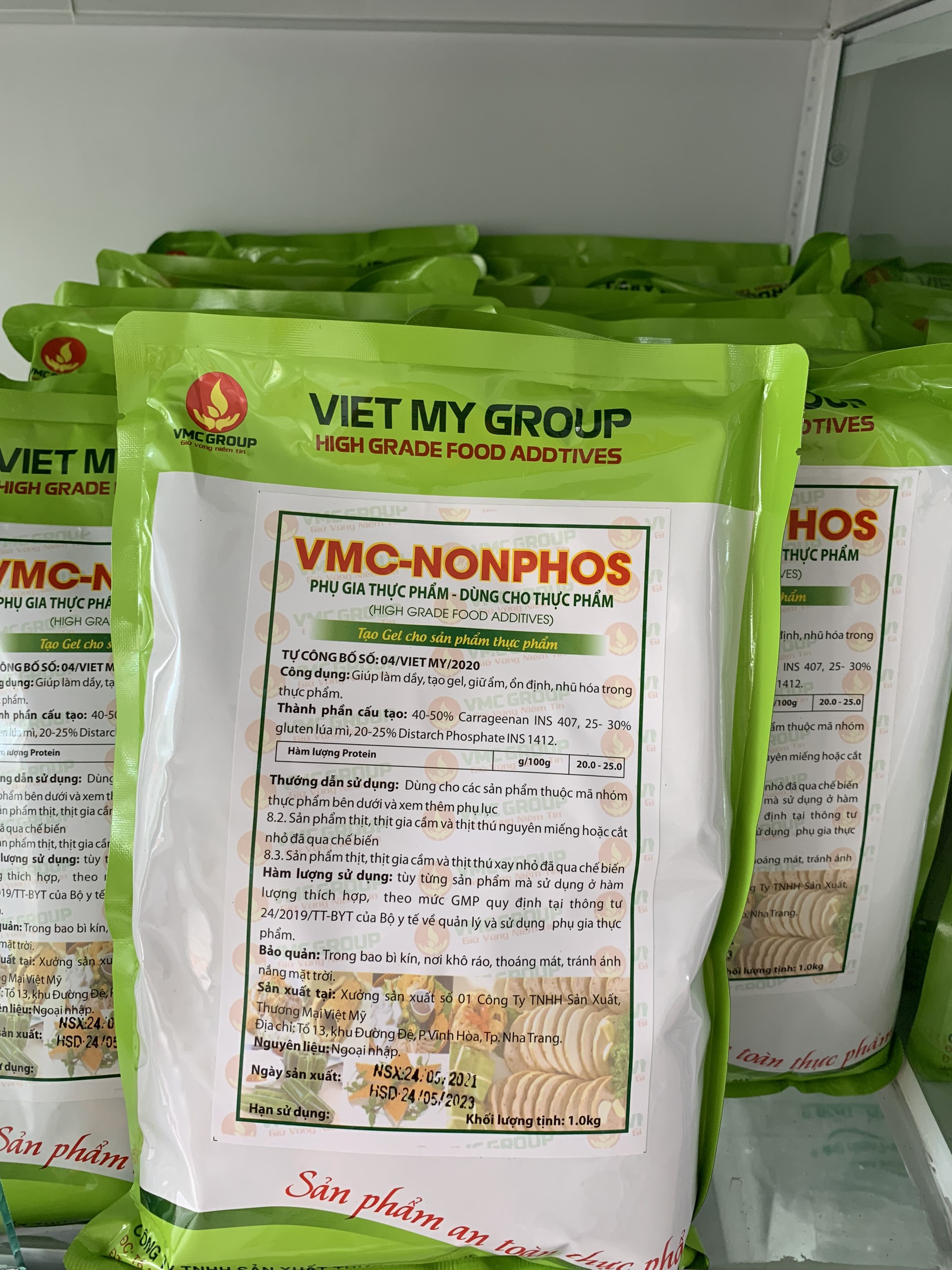 VMC NONPHOS - TẠO ĐỘ DAI GỐC TỰ NHIÊN