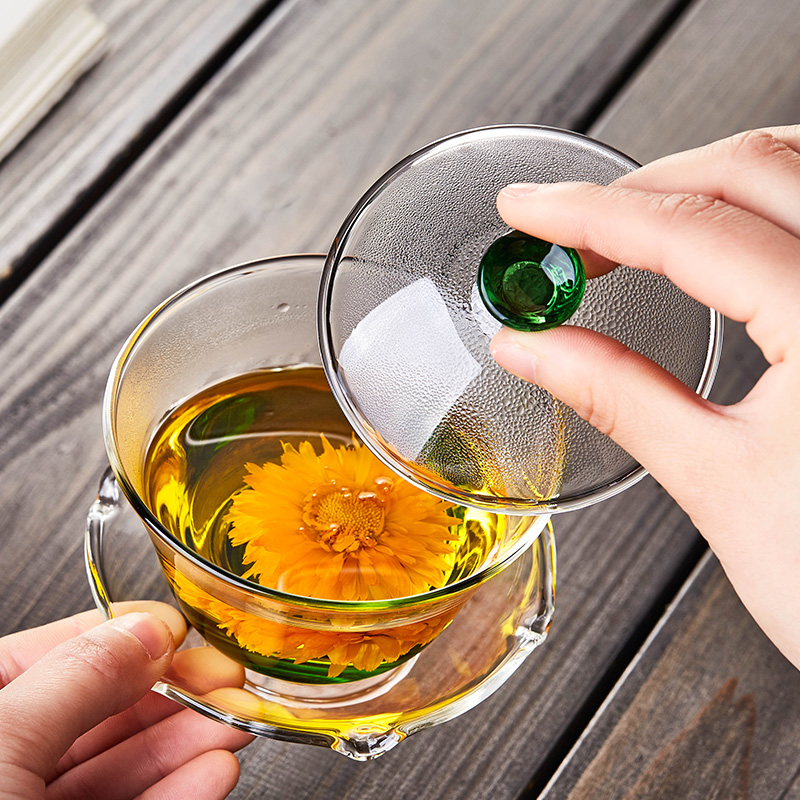 Chén Khải Tiềm Trà Bằng Thủy Tinh Dung Tích 200 ml
