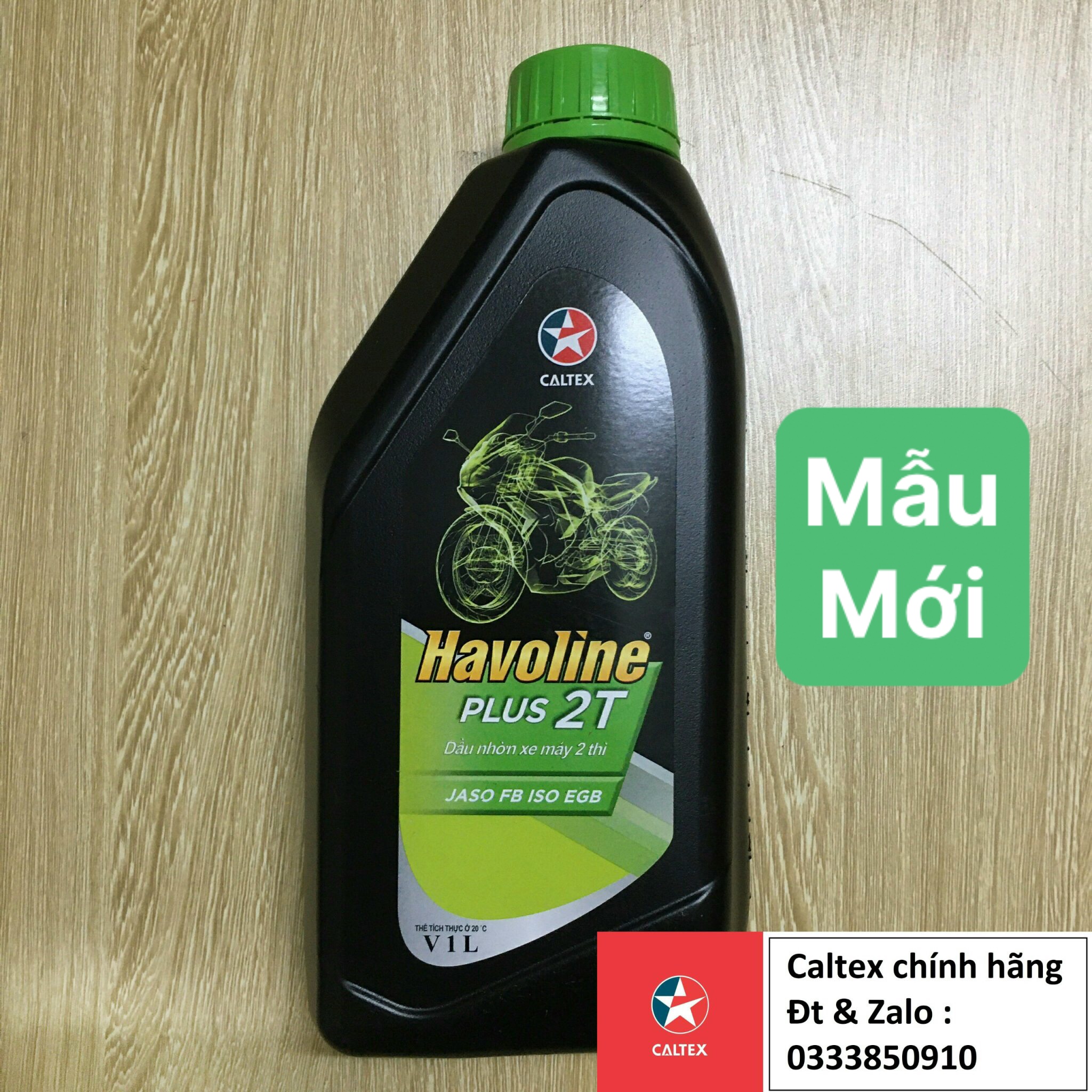 [ CHÍNH HÃNG ] Nhớt 2 thì cao cấp Caltex Havoline Plus 2T & Super 2T [ 1L ]