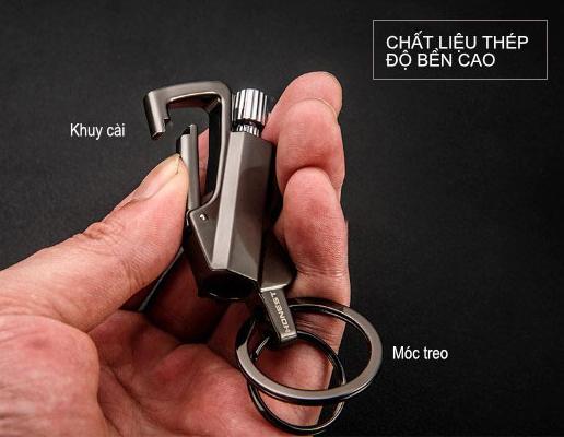 Bật lửa kiêm móc Khóa Honest Chính Hãng - Bật lửa diêm xăng