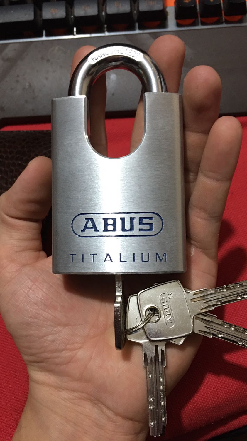 [CHÍNH HÃNG] ABUS - KHÓA SIÊU NHẸ TITALIUM 96TI SERIES 60mm