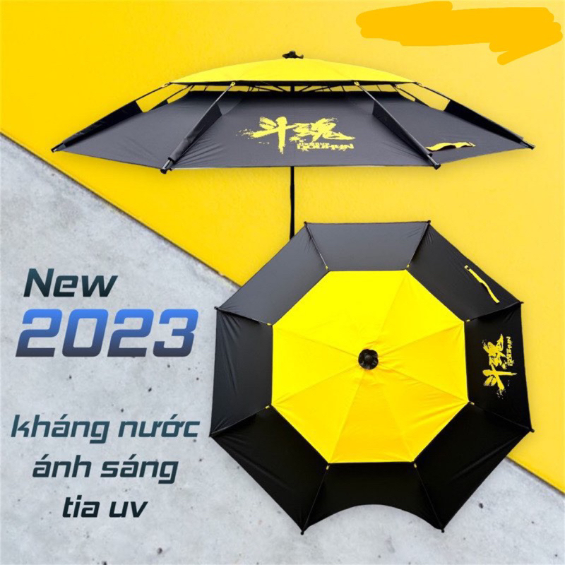 Ô câu cá ô dù câu cá 2 tầng douhun, ô dù che nắng mưa cao cấp