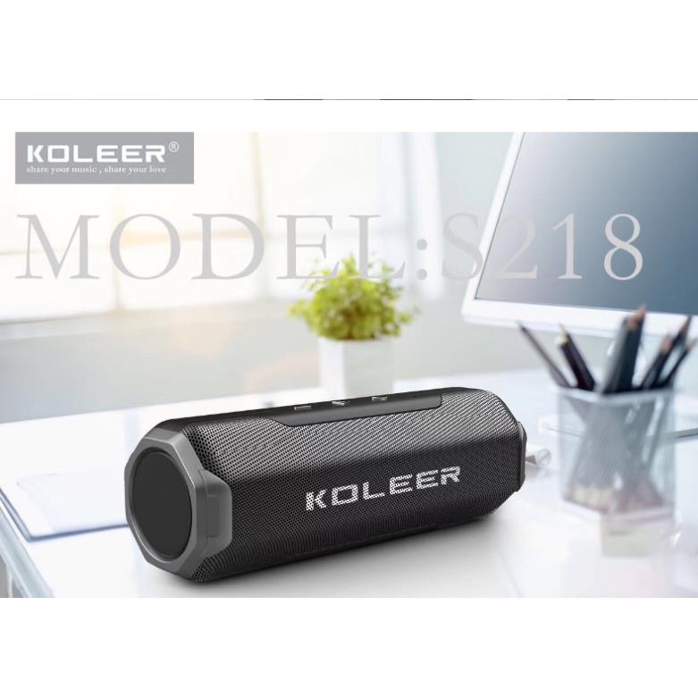 Loa Bluetooth Koleer S218 Cực Hay
