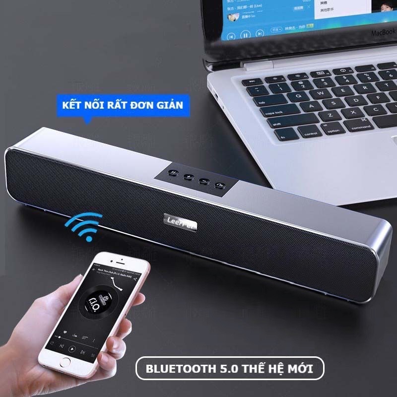 Loa bluetooth không dây siêu bass Gutek A36 đa năng nghe nhạc âm thanh sống động sử dụng USB thẻ nhớ