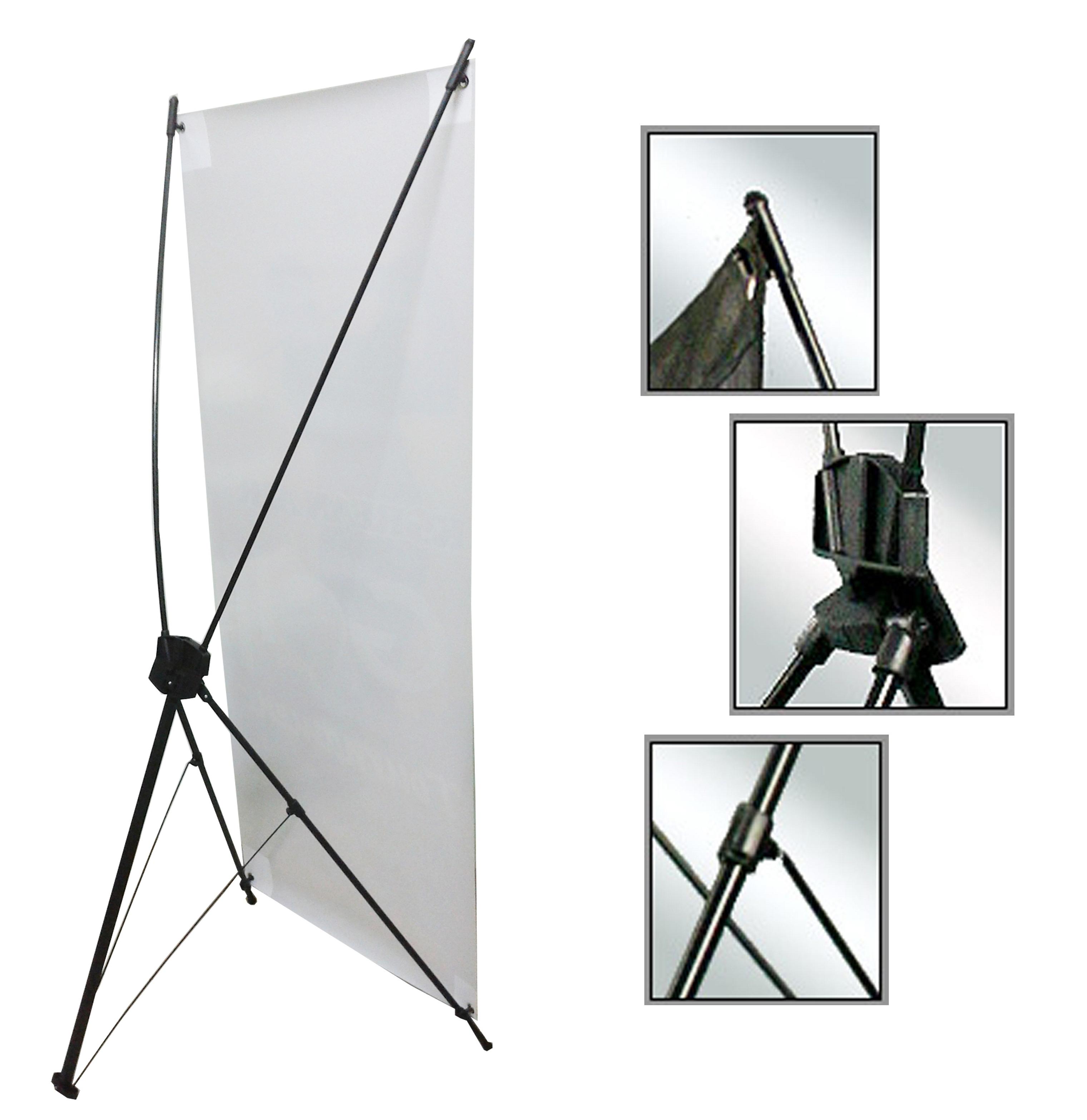 Chân chữ X standee 60*160cm