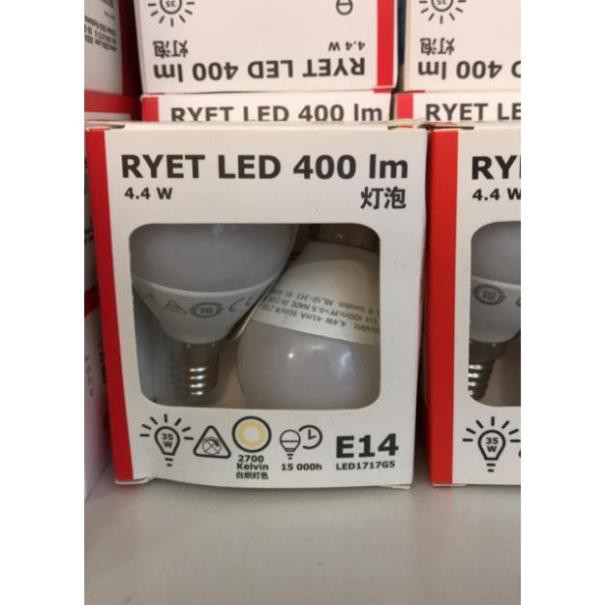 Bộ 2 Bóng Đèn Ryet Led E 14 Ikea