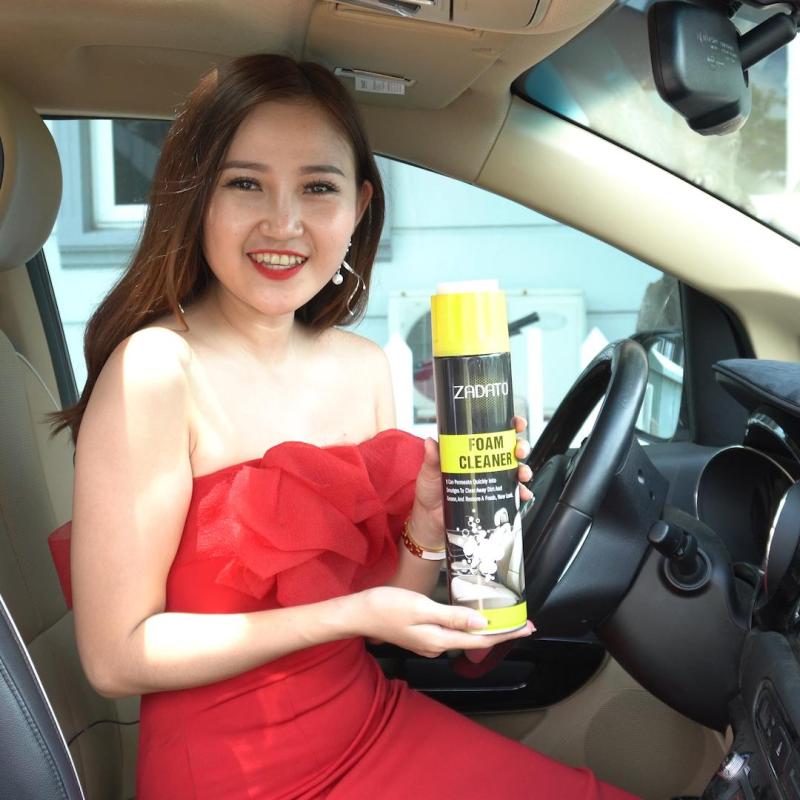 Bình Xịt Vệ Sinh Nội Thất Ô Tô ZADATO - Bình Xịt Bọt Cao Cấp