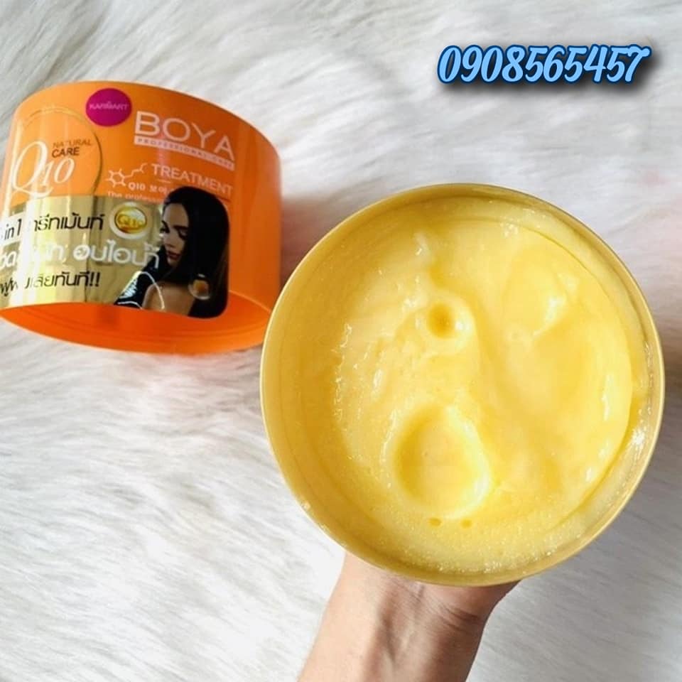 [HCM]KEM Ủ TÓC BOYA HAIR TREATMENT Q10 THÁI LAN (hủ 500ml)