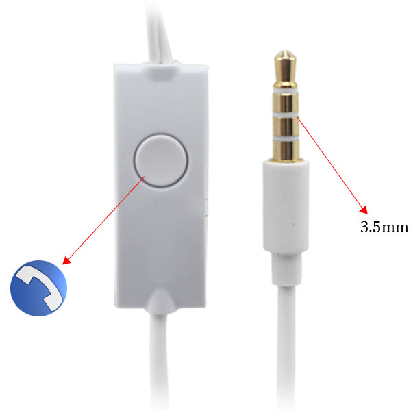 [HCM]Tai nghe cho Samsung dòng J A (trắng)