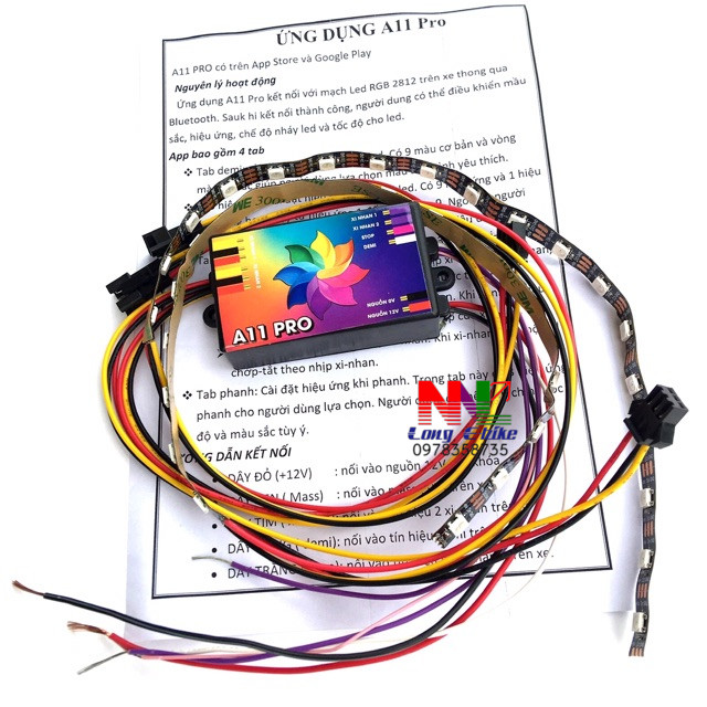 mạch audi a11 pro kết nối bluetooth