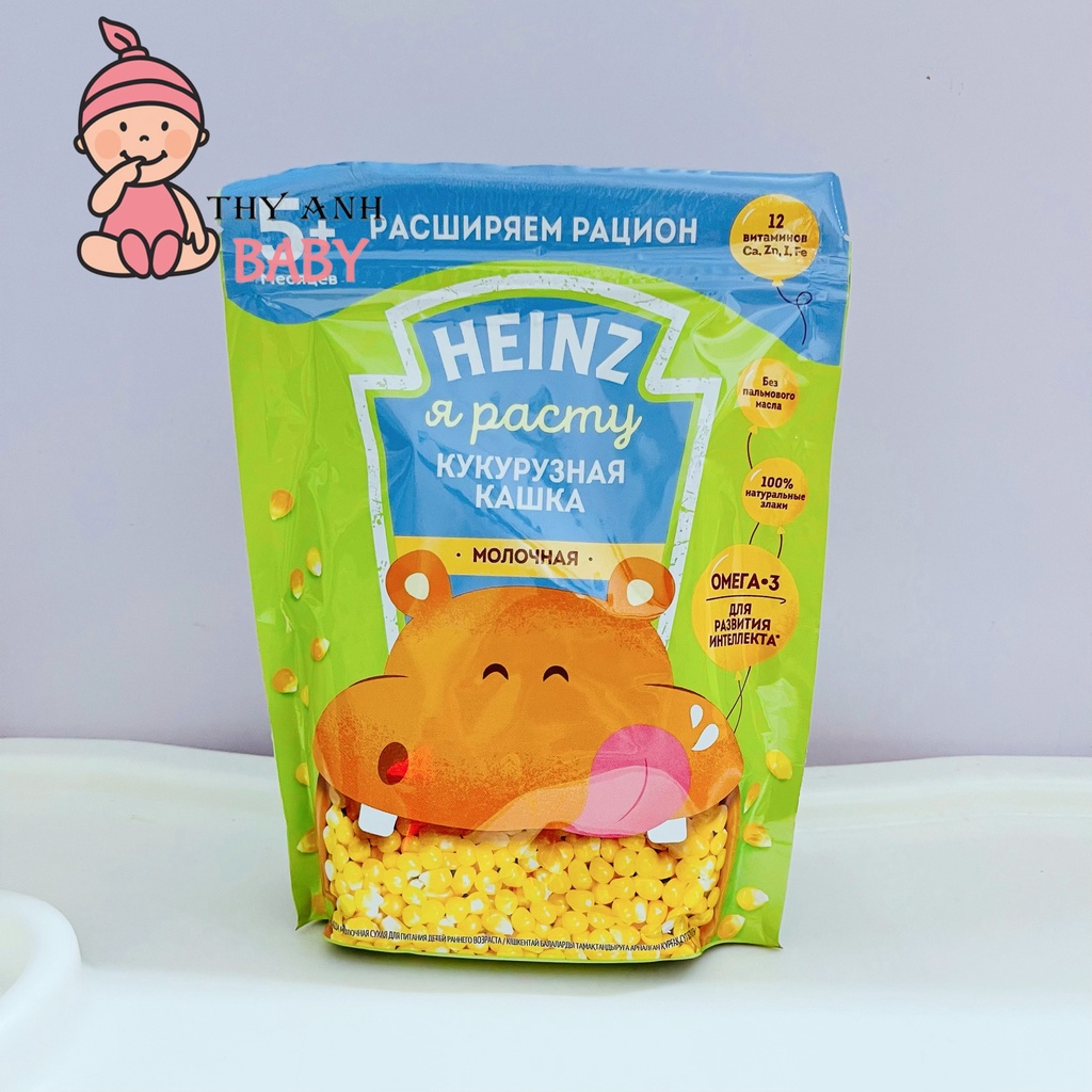 Bột Ăn Dặm Heinz Nga Cho Bé 4/6m+ (Túi Zip 200gr)
