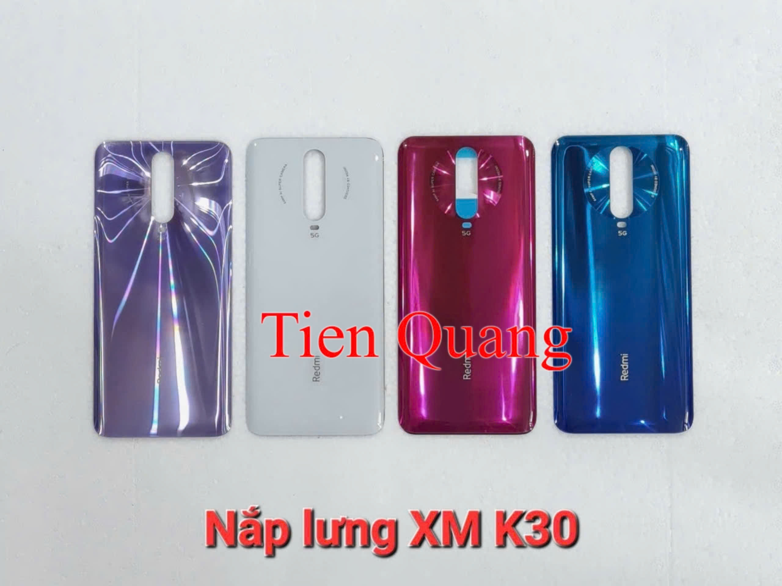 Nắp lưng Xiaomi Redmi K30 5G xịn (lưng kính)