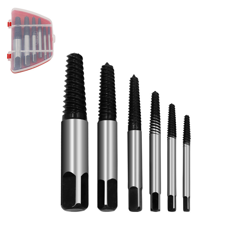 Bộ taro tháo ốc gãy 5in1, 6in hộp nhựa đỏ