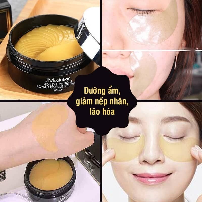 [CHÍNH HÃNG] Mặt Nạ Mắt Giảm Thâm JM Solution Eye Patch Hàn Quốc Hộp 60Pads