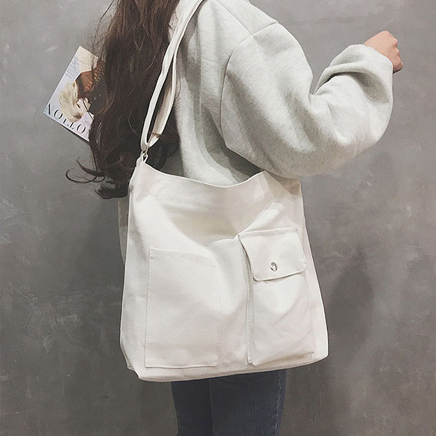 Túi Đeo Vai Thời Trang Nam Nữ Vải Canvas HARAS