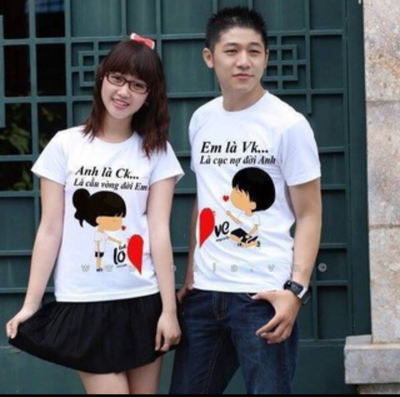 [HCM]áo thun cặp đôi anh là ck (giá 1 áo)