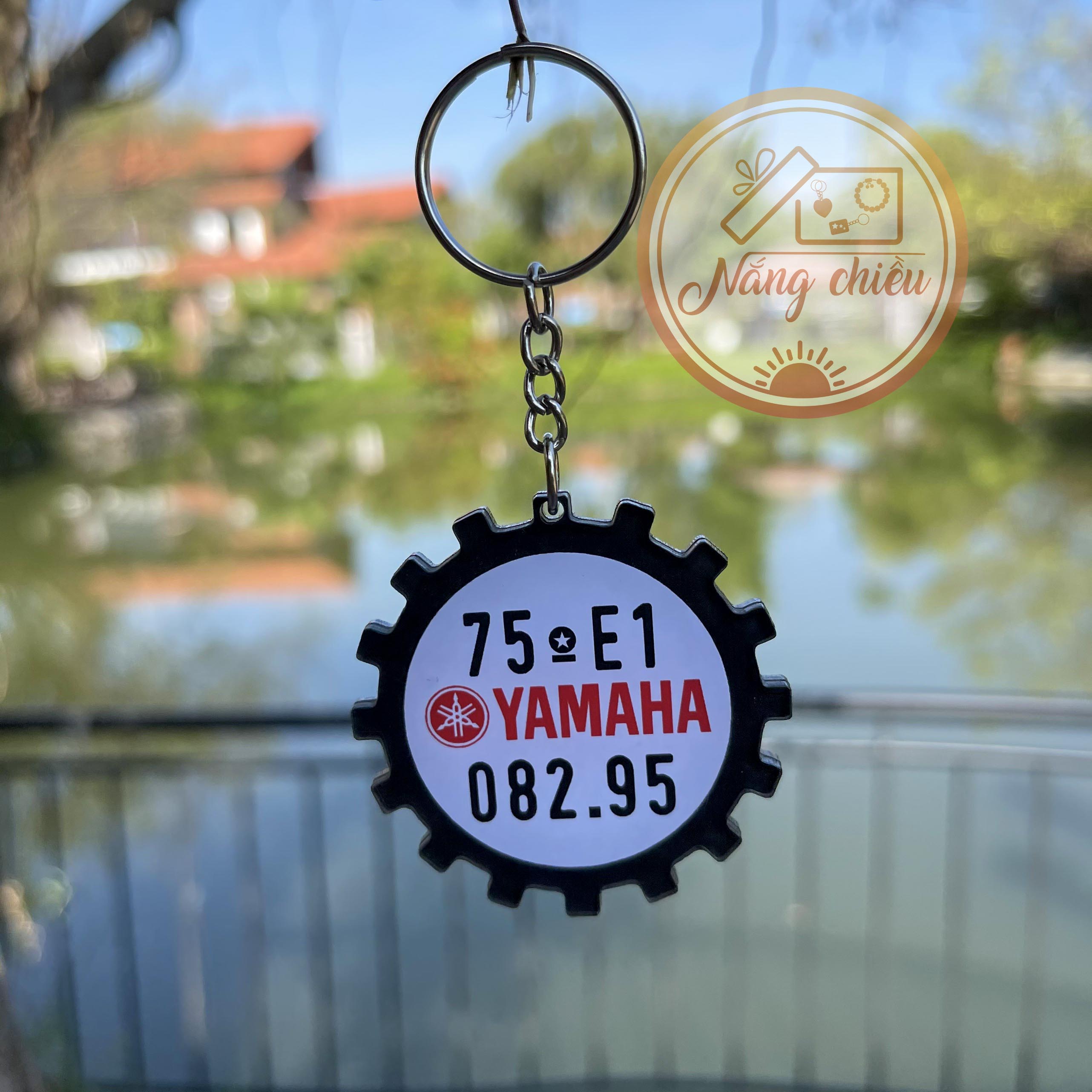 Móc khóa in biển số xe