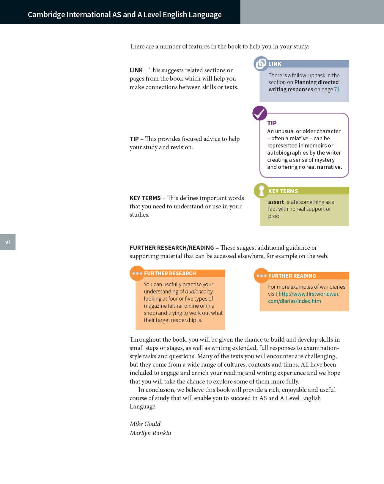 Cambridge International AS and A Level English Language Coursebook [ màu ]
