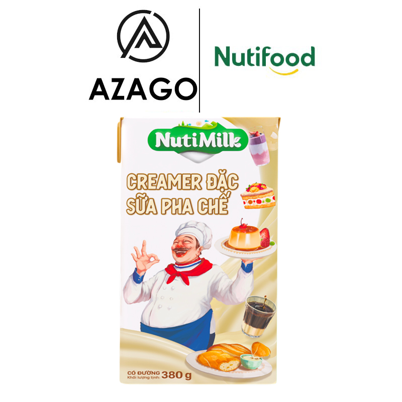 Creamer đặc có đường Nuti Hộp 380g SDD01AZ - Thương Hiệu NUTIFOOD - AZAGO