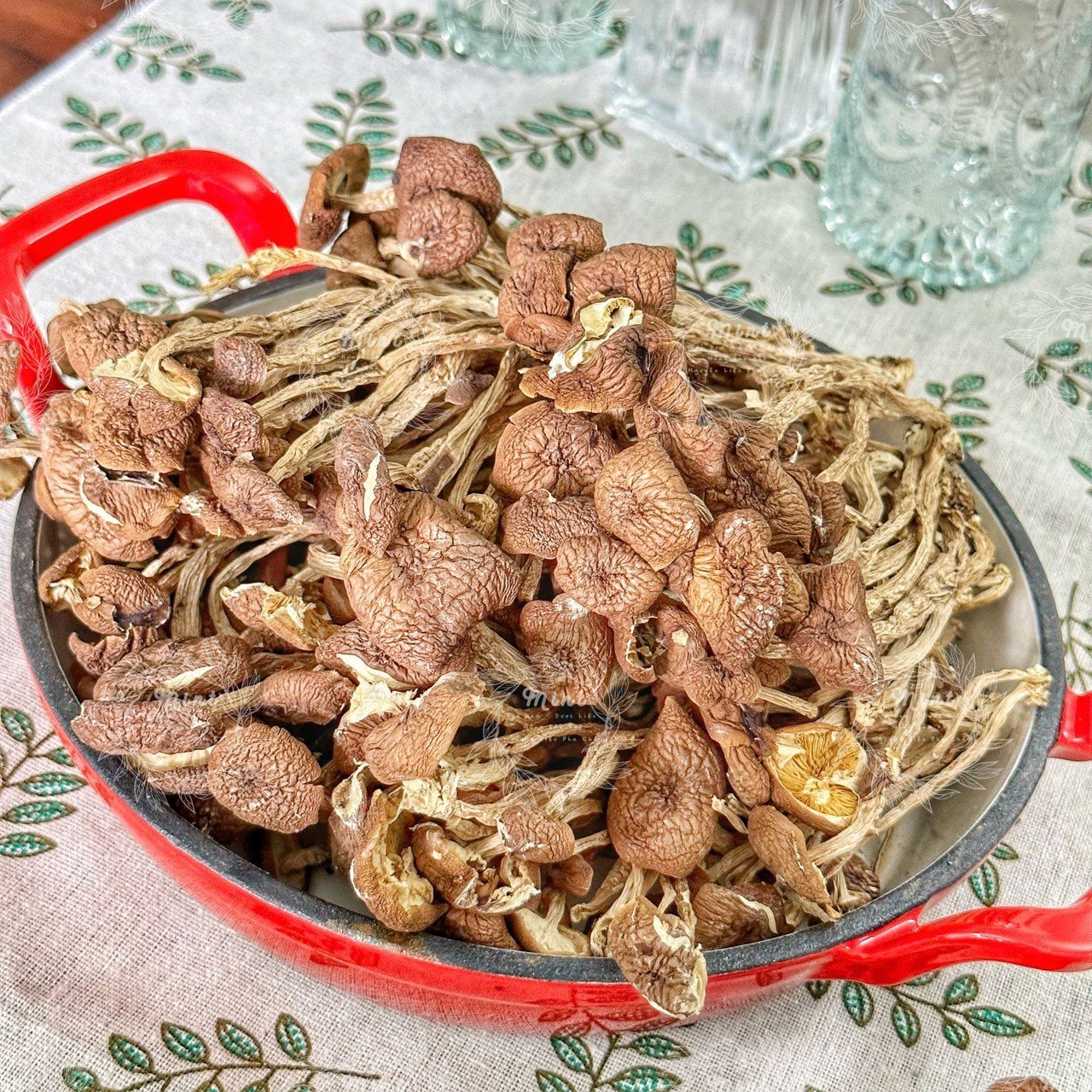 Nấm Chè Sấy Khô (Nấm Trà Tân Khô) - Túi 100gr