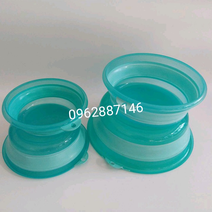 bát trộn mồi câu cá silicon siêu bền