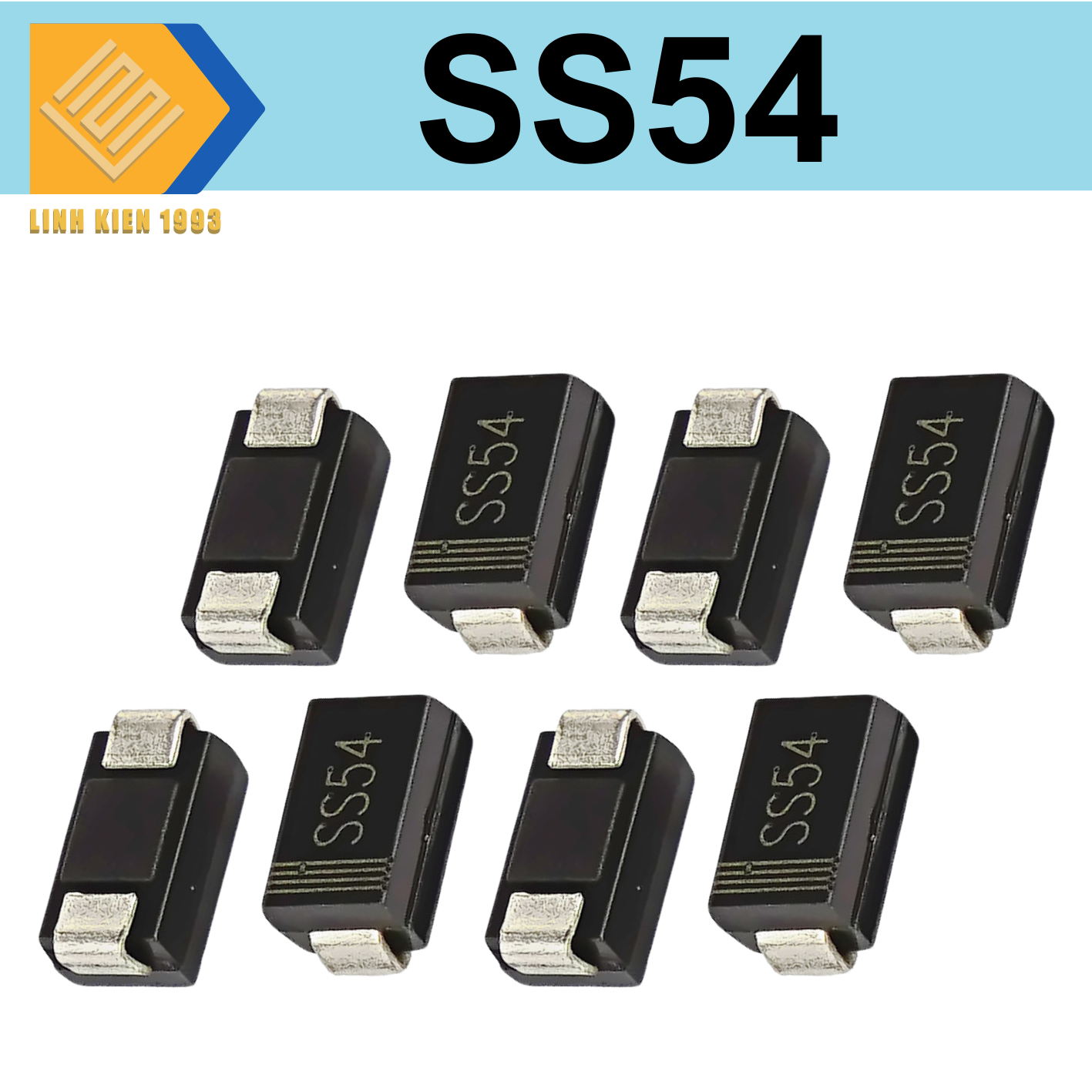 [ 10 CON ] SS54 SMA Diode Shotky 5A 40V