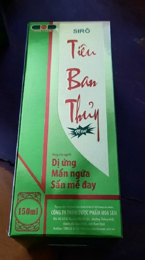 [HCM]Tiêu ban thủy giải độc tiêu ban