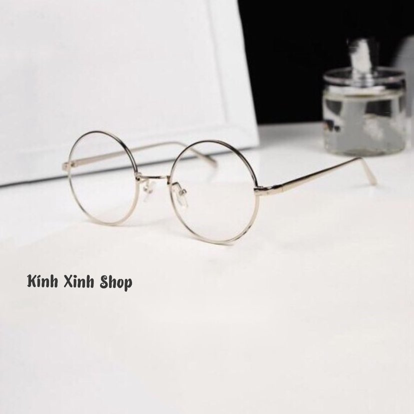 Kính Mắt tròn xoe retro Korea cao cấp (Nhiều Màu)