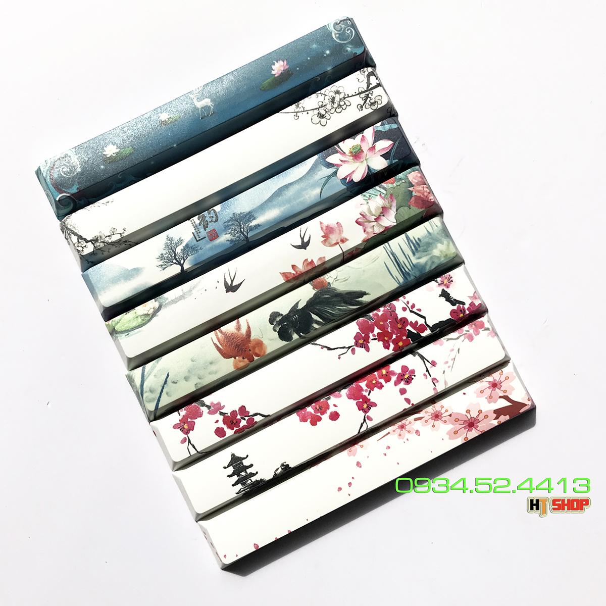 Keycap Space bar PBT cherry profile nhiều mẫu