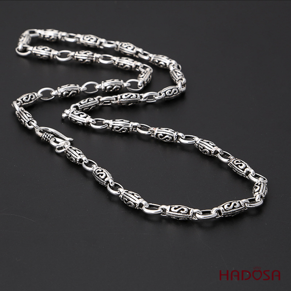 [HCMC] men's silver pendant chain 50cm Sterling Silver 925