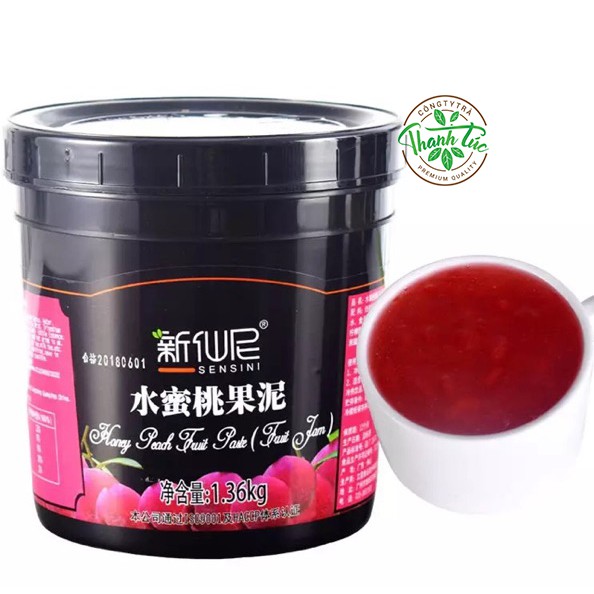 Mứt Sensini Đào Hủ 1kg3