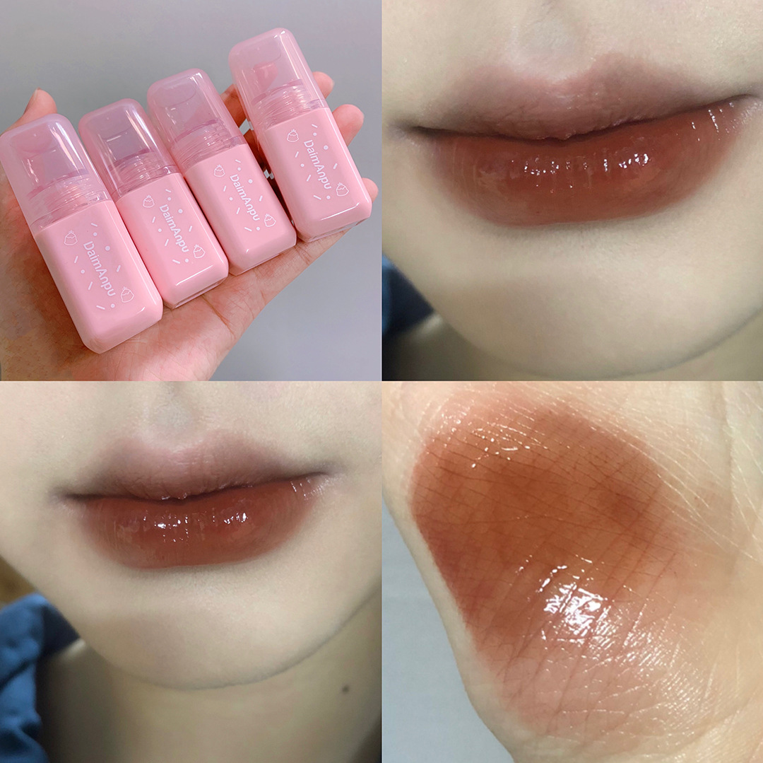 Son bóng DAIMANPU mịn lì mềm môi lâu trôi SON48