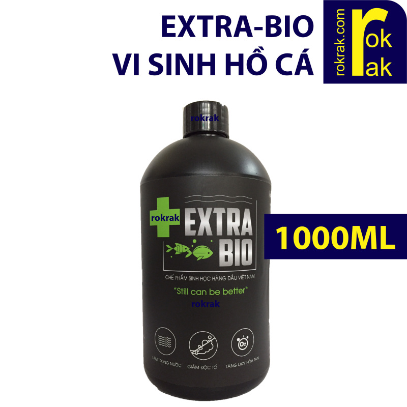 Extra Bio (extrabio 1000ml) vi khuẩn cho lọc hồ cá thủy sinh