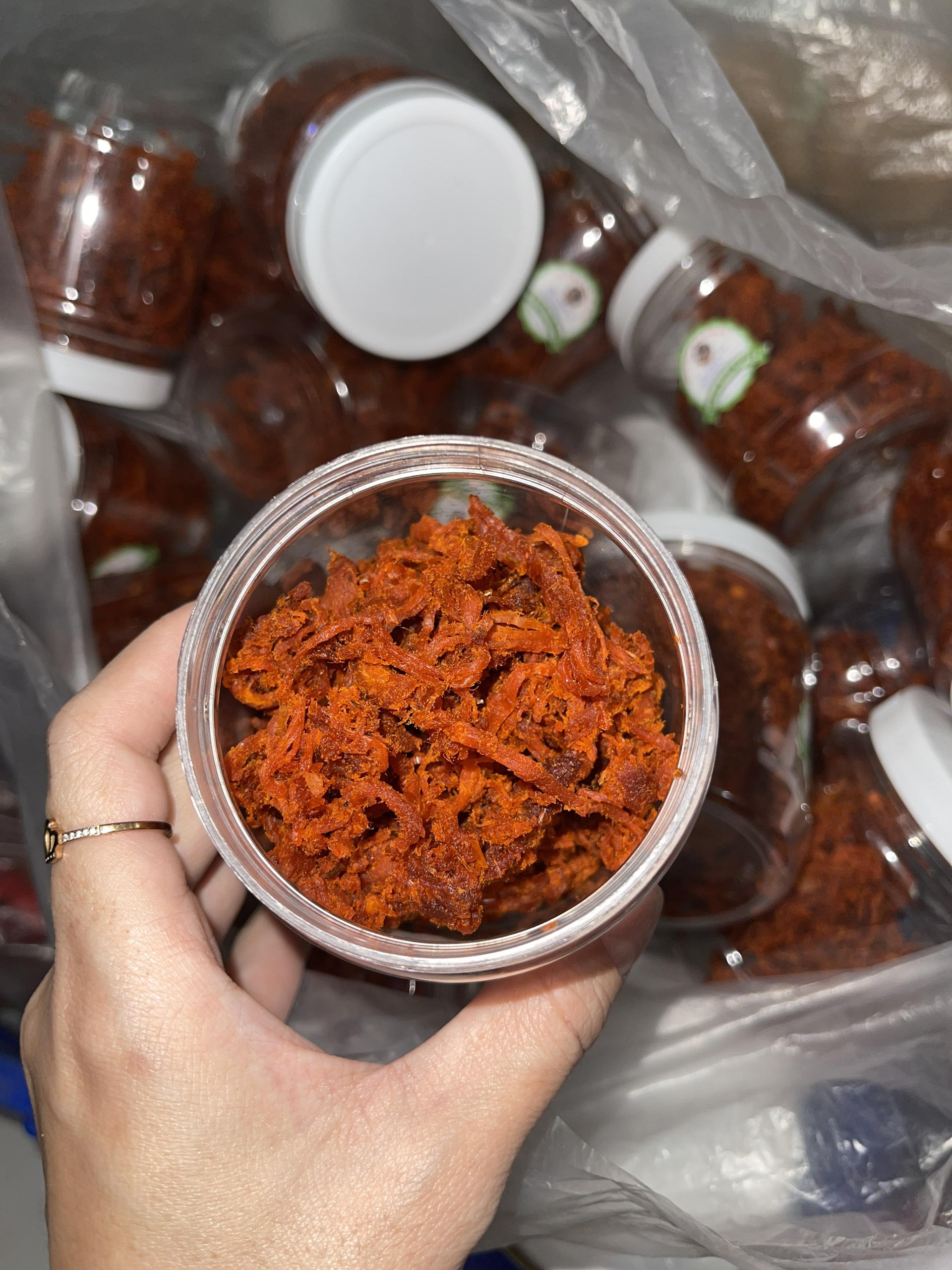 1kg khô bò sợi - đồ ăn vặt Tết