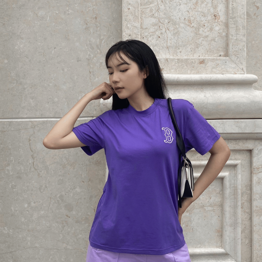 Áo xuất dư MLB VNXK Teddy Redsox chất cotton