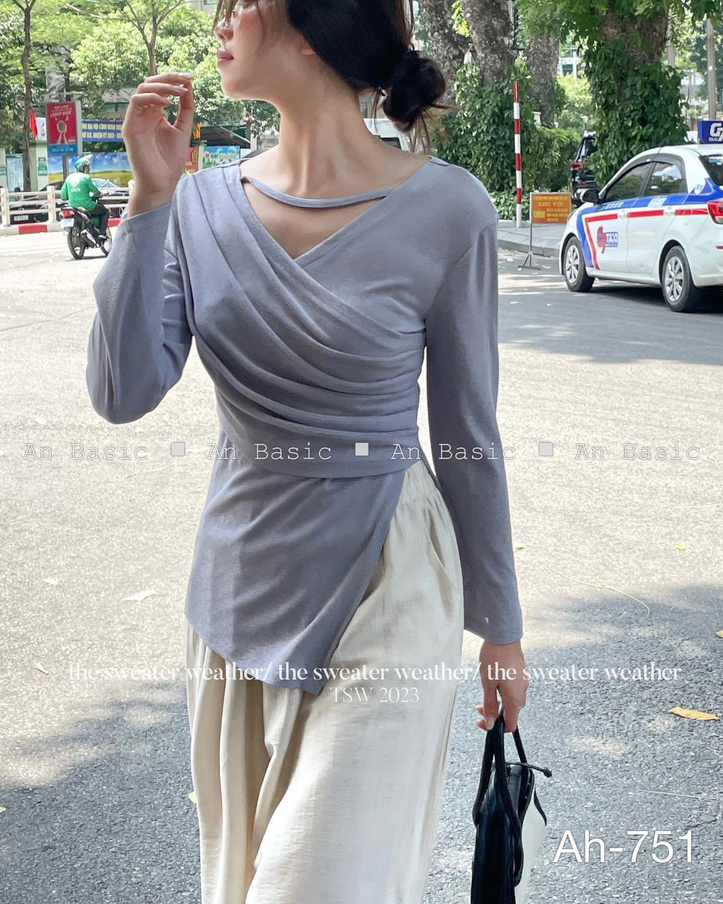 Áo thun dài tay xẻ cạnh - 247storefashion - ao1027_p6k1