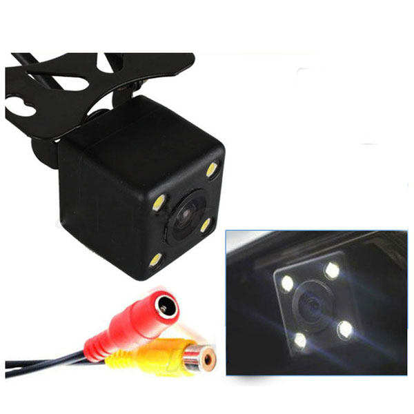 Camera Lùi Dành Cho Xe Oto 4 mắt LED vuông