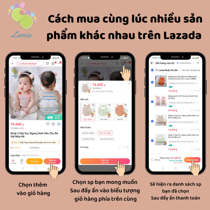 Bộ liền thân dài tay thu đông cho bé sơ sinh 𝟏𝟕𝐁𝐃𝐃