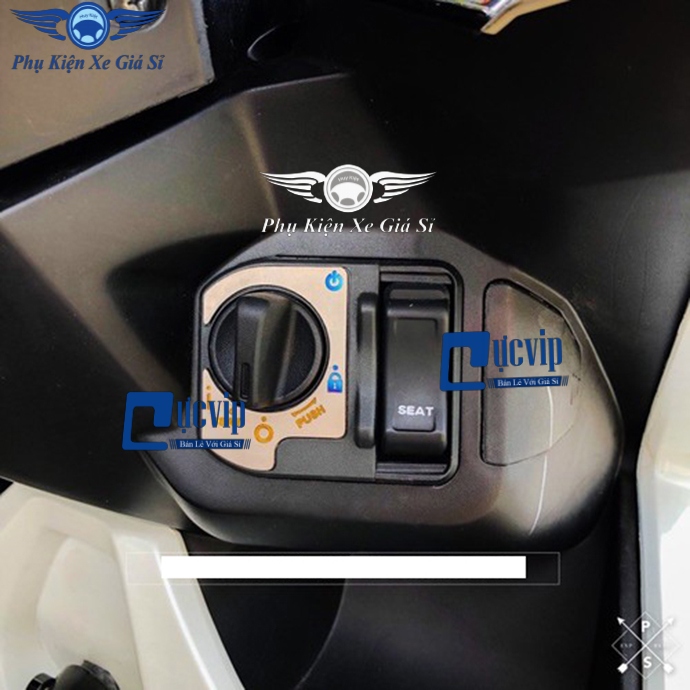 Miếng Dán Ổ Khóa Smartkey Titan Cho Xe AirBlade 2020, Vario 2018 - 2020, Lead 2017 -2020 MS1912
