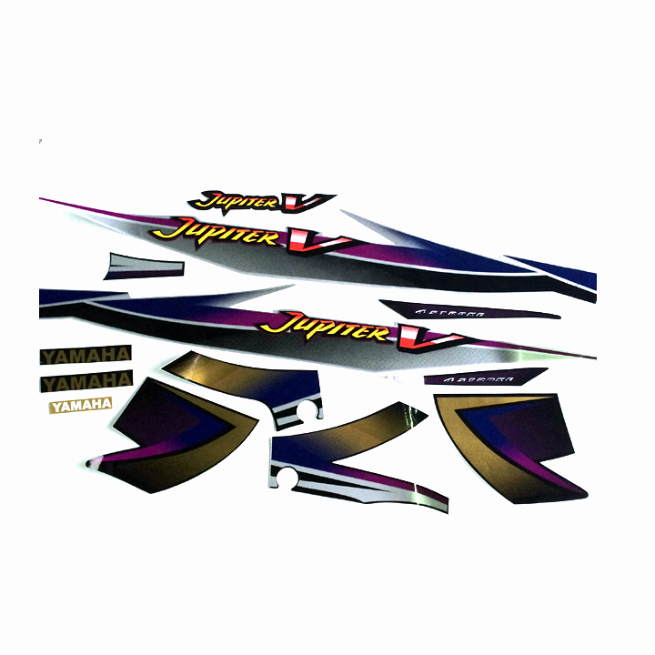 Bộ Tem Xe Jupiter MX Màu Đỏ