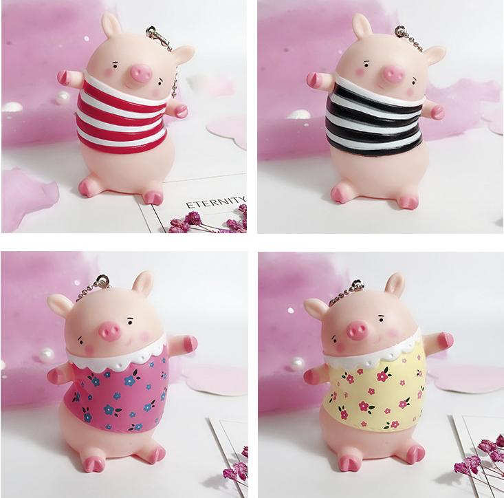 Móc khóa bé heo cute (mẫu mới toanh)