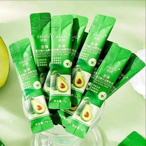 Mặt nạ sủi bọt tinh chất bơ - cà rốt