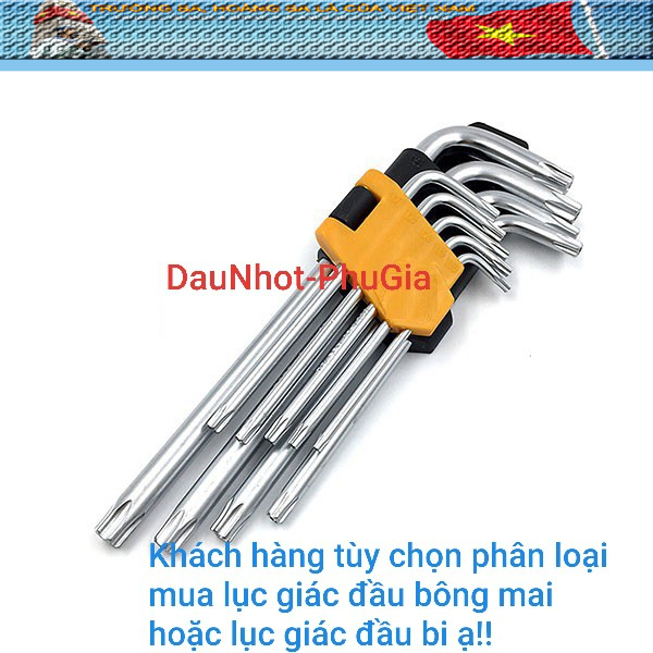 [HCM]Bộ lục giác bông mai-bộ lục giác hoa thị và bộ lục giác đầu bi khách mua hàng xem SP trong phân loại hàng
