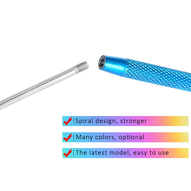 Multifunctional Round False Eyelash MirrorLong Handled Beauty MagnifierRemovable Mirror Tool For Checking False Eyelash Extensions.