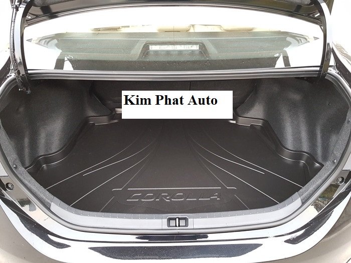 Tấm lót cốp nhựa dẻo xe Toyota Altis 2008-2020chất liệu nhựa dẻo cao cấp