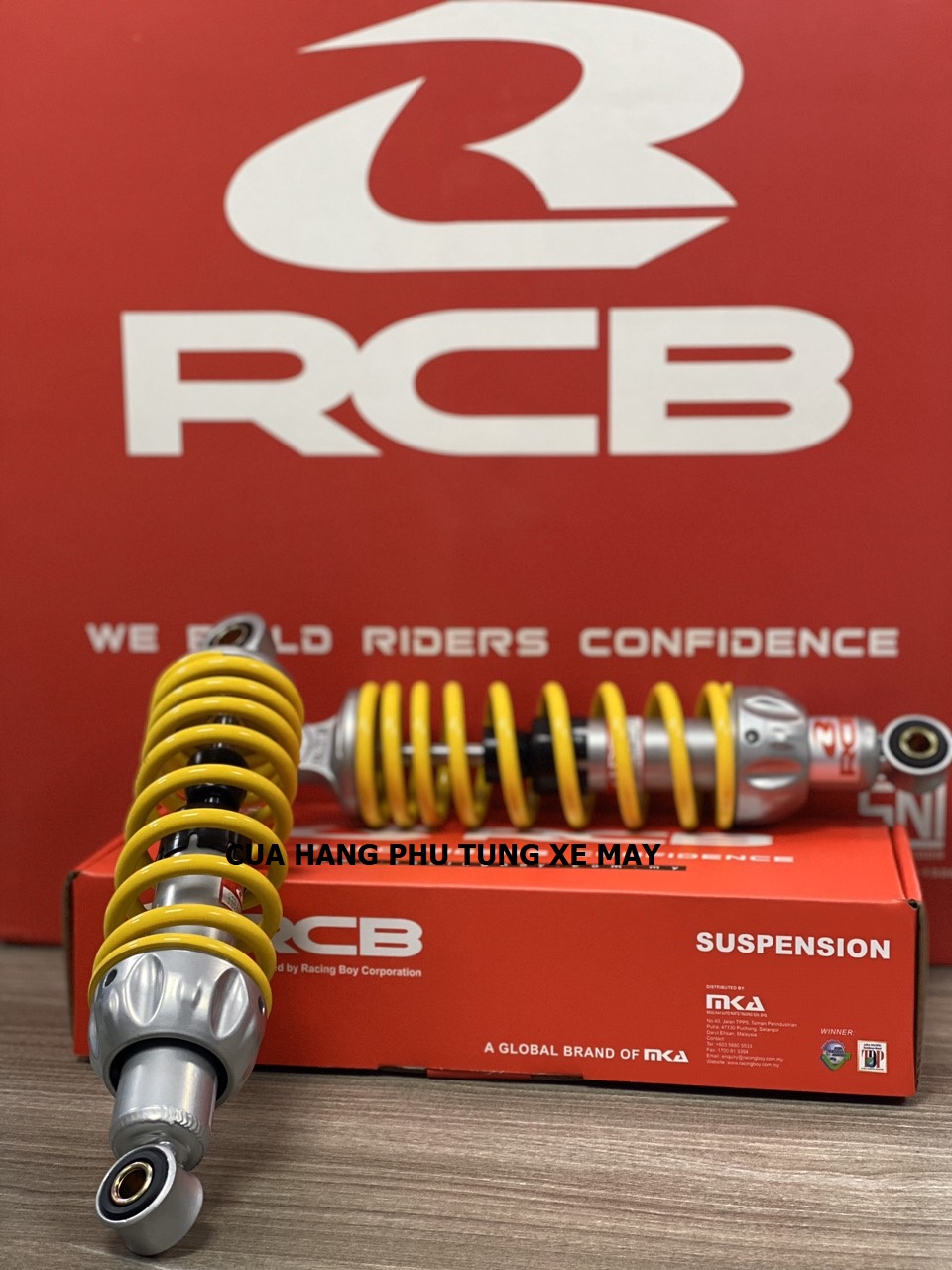 Phuộc sau RCB - hàng hãng mẫu A2 gắn DREAM - WAVE - SIRIUS - Hàng chất lượng - Shop uy tính