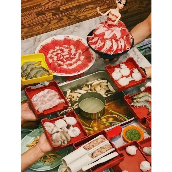 Ba chỉ trâu cuộn 500gr (giao Tphcm)