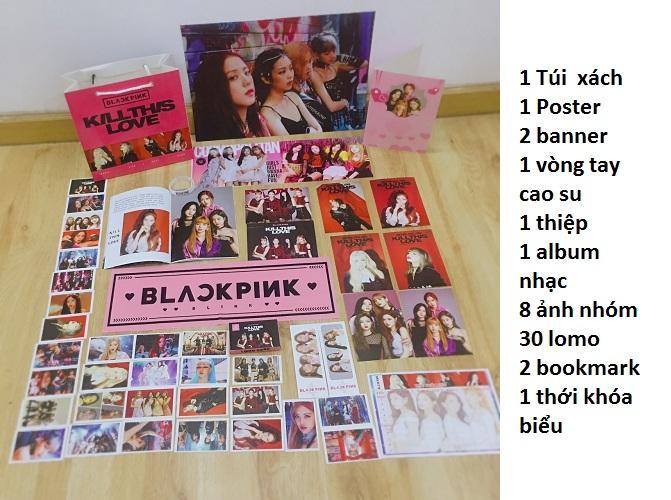 Combo Túi Quà Tặng Kpop BLACKPINK KILL THIS LOVE