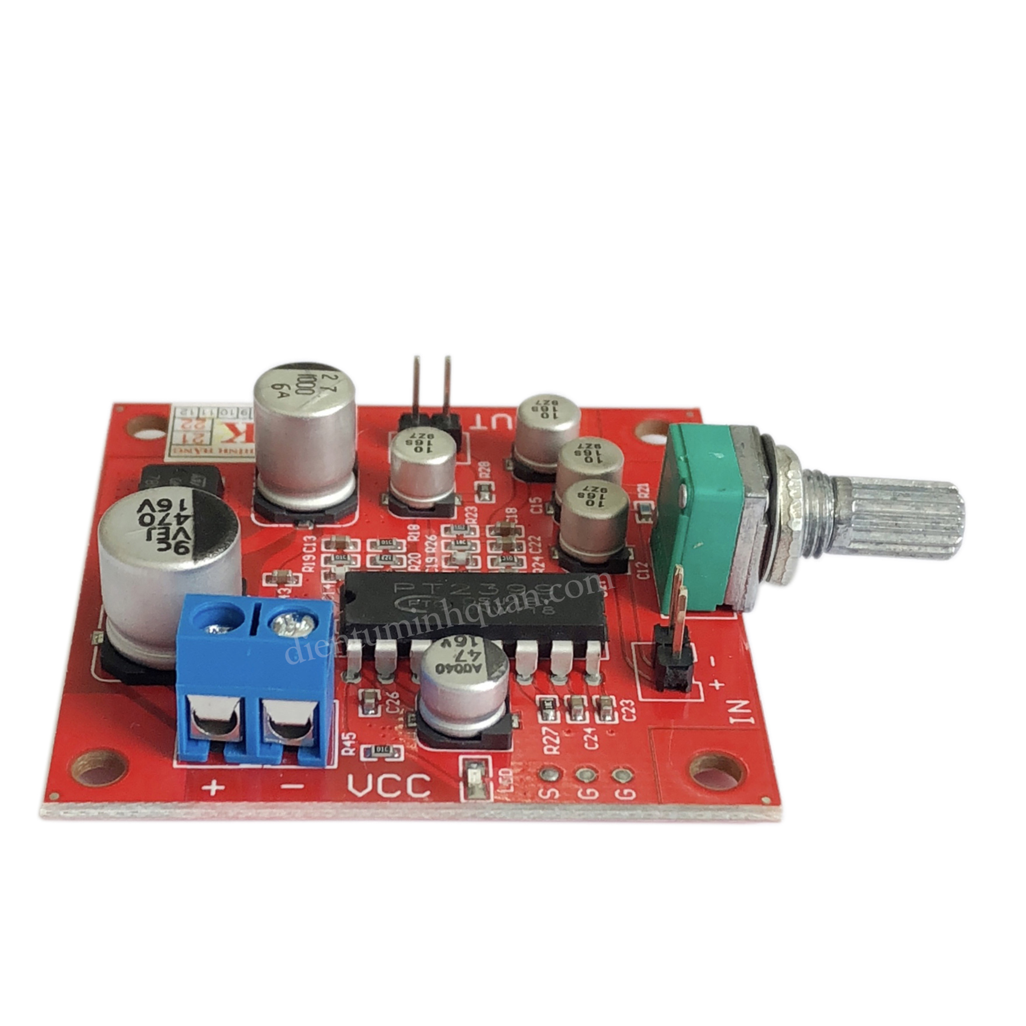 Board Echo PT2399 6VDC - 12VDC